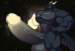 anthro balls big_balls big_muscles big_pecs big_penis genitals glowing glowing_arm glowing_eyes glowing_genitalia glowing_horn glowing_markings glowing_penis horn huge_balls huge_muscles huge_penis hyper hyper_balls hyper_genitalia hyper_muscles hyper_penis macro male markings muscular muscular_anthro muscular_male muscular_thighs pecs penis solo space tail thick_arms thick_penis thick_thighs vein veiny_muscles veiny_penis leander_dk_(artist) mythology leander_dk dragon mythological_creature mythological_scalie scalie cel_shading hi_res shaded