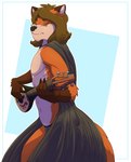 anthro bard belly bottomwear clothing loincloth lute male musical_instrument navel playing_music plucked_string_instrument solo string_instrument tribal tribal_clothing umpherio alfred_(umpherio) canid canine fox mammal red_fox true_fox absurd_res hi_res