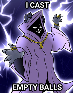 ambiguous_gender anthro armor claws hood jewelry magic magic_user necklace ring shadow_face shitpost solo text thunder wizard_robe chris_the_dragon epic_games fortnite shadow_wizard_money_gang raven_team_leader bear mammal english_text lol_comments meme reaction_image