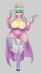 anthro anthrofied big_breasts breasts cleavage clothed clothing female huge_breasts pokemorph slightly_chubby slightly_chubby_female solo thick_thighs wide_hips zacianswords nintendo pokemon rirideyu_(jenkinsc37) deerling generation_3_pokemon generation_5_pokemon hybrid pokemon_(species) sealeo hi_res