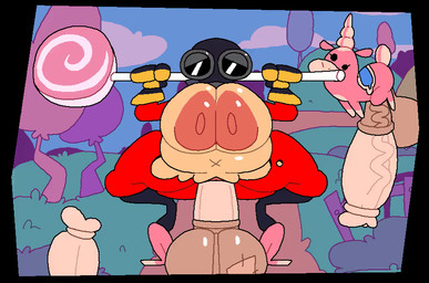 animal_genitalia animal_penis balls belly big_balls big_belly big_breasts big_penis bodily_fluids bouncing_belly bouncing_breasts breasts candy clothing critical_hit cum cum_in_vagina cum_inflation cum_inside dessert equine_genitalia equine_penis female feral food fur gas_mask genital_fluids genitals group holding_object holding_weapon huge_balls huge_belly huge_breasts huge_penis human_focus hyper hyper_balls hyper_belly hyper_breasts hyper_genitalia hyper_penis inflation lollipop male male/female mask navel nipples outside overweight overweight_female penetration penile penile_penetration penis penis_in_vagina pink_body pink_fur pyroland red_nipples sex size_difference tan_body tan_skin throbbing throbbing_penis torn_clothing vaginal vaginal_penetration vein veiny_penis weapon x_navel superiorfox team_fortress_2 valve valve_corporation balloonicorn_(tf2) pyro_(team_fortress_2) balloonicorn equid equine human mammal 2025 2d_animation animated digital_media_(artwork) loop