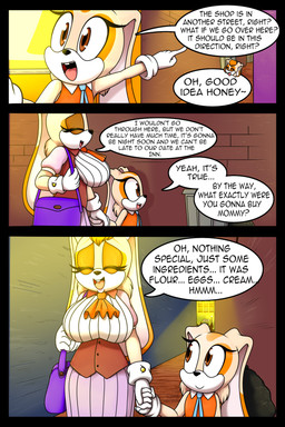 anthro biped black_nose eyes_closed female gesture hair hand_gesture open_mouth pointing smile speech_bubble text young young_anthro dexstar sega sonic_the_hedgehog_(series) cream_the_rabbit vanilla_the_rabbit lagomorph leporid mammal rabbit 2:3 comic digital_media_(artwork) english_text hi_res daughter_(lore) mother_(lore) mother_and_child_(lore) mother_and_daughter_(lore) parent_(lore) parent_and_child_(lore) parent_and_daughter_(lore)