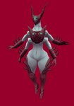 1_eye 2_toes 3_fingers big_butt bone bone_armor butt clothed clothing exposed_skull featureless_crotch feet female fingers flat_chested low_poly mouthless multi_arm multi_limb natural_armor navel partially_clothed pear-shaped_figure solo spine thick_thighs toes wide_hips dtstat demon humanoid 3d_(artwork) animated digital_media_(artwork) short_playtime turntable_(animation)