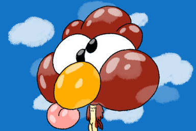air_inflation anthro beak beak_expansion big_beak big_cheeks big_eyes big_head big_tongue brown_body brown_feathers cheek_expansion cloud countershading expansion eye_expansion feathers floating head_expansion huge_beak huge_cheeks huge_eyes huge_head huge_tongue hyper hyper_beak hyper_cheeks hyper_eyes hyper_head hyper_inflation hyper_tongue inflation male orange_beak pink_tongue puffed_cheeks sky solo tan_body tan_countershading tongue tongue_expansion mesa_(artist) avian bird 2025 3:2 digital_media_(artwork) story story_in_description tagme