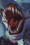 bodily_fluids feral gums_(mouth) male mouth_shot open_mouth pointy_snout saliva saliva_string scales solo spikes teeth_showing tongue wings seregore mythology dragon mythological_creature mythological_scalie scalie absurd_res hi_res