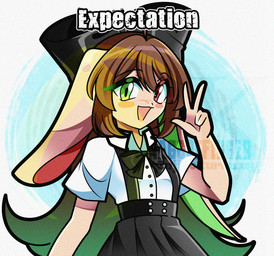 :3 accessory ahoge anthro bangs blush blush_stickers bottomwear bow_accessory bow_ribbon bow_tie brown_hair button_(fastener) clothing collared_shirt eyelashes female gradient_hair green_eyes hair hair_accessory hair_bow hair_ribbon heterochromia highlights_(coloring) humanoid_face pleated_skirt red_eyes ribbons shirt skirt solo suspender topwear naggotfigger svempy_t_hoek animal_humanoid canid canine canis chihuahua domestic_dog humanoid mammal toy_dog cel_shading hi_res shaded watermark