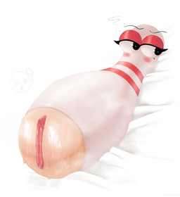 ball bed blush bodily_fluids bowling_ball bowling_pin disembodied_hand female furniture genital_fluids genitals looking_away markings mole_(marking) narrowed_eyes not_furry on_bed plump_labia solo sweat vaginal_fluids vulva white_body wiping_sweat chichichoart wyer_bowling_(meme) fuckable_pin horny_blue_bowlingball animate_inanimate hi_res meme