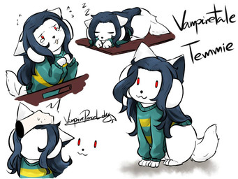 :3 blue_clothing blue_sweater blue_topwear bodily_fluids clothing female flying_sweatdrops fur hair headpat lying pattern_clothing pattern_sweater pattern_topwear petting red_eyes semi-anthro sitting sleeping smile sound_effects striped_clothing striped_sweater striped_topwear stripes sweat sweatdrop sweater tears topwear vowelless vowelless_sound_effect white_body white_fur zzz undertale undertale_(series) temmie_(undertale) mammal tem 4:3 signature