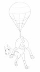 anatomically_correct anatomically_correct_anus anatomically_correct_genitalia anatomically_correct_pussy animal_genitalia animal_pussy anus attached_to_balloon balloon balloon_support butt canine_genitalia canine_pussy digitigrade female female_feral feral floating fulton_recovery genitals hanging_from_balloon inflatable inflatable_support nipples nub_tail pawpads paws pussy quadruped raised_tail simple_background solo tail tail_anus white_background halbean konami metal_gear metal_gear_solid_v canid canine canis dobermann domestic_dog mammal pinscher 2023 absurd_res black_and_white digital_media_(artwork) hi_res monochrome