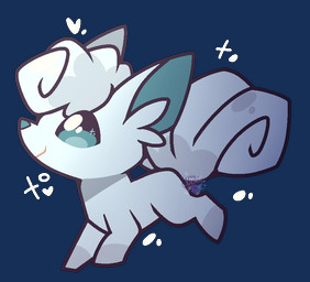 ambiguous_gender blue_eyes feral fluffy fur heart_symbol inner_ear_fluff multi_tail simple_background smile solo tail transparent_background tuft white_body white_fur razzlespup nintendo pokemon alolan_form alolan_vulpix canid canine generation_7_pokemon mammal pokemon_(species) regional_form_(pokemon) aliasing alpha_channel digital_media_(artwork) watermark