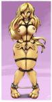 3_toes ankle_cuffs barefoot bdsm big_breasts big_nipples biting_lip blonde_fur blonde_hair blush bondage bound breast_bondage breasts camel_toe closed_legs collar erect_nipples female floppy_ears front fur green_eyes hair lagomorph long_hair looking_at_viewer mammal nipples nude paws pussy pussy_juice rabbit rope seductive smile solo spirale spread_pussy spreader_bar spreading standing suggestive tan_fur thick_thighs wedgie wide_hips
Rating: Explicit
Score: 23
User: xXK1T5UN3Xx
Date: October 30, 2013