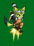 action_pose anthro boots clothed clothing dabbing electronics eyewear female fingerless_gloves flying footwear gloves goggles green_background handwear microphone pose rocket_boots shoes simple_background solo yellow_eyes kenjikanzaki05 freedom_planet galaxytrail corazon_tea felid feline felis mammal wildcat 2017 3:4 meme