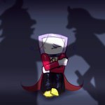 abuse alcohol anthro beverage bottle clothed clothing container countershading electronics female for_a_head group holding_bottle holding_container holding_object looking_at_viewer male male/female offscreen_character sad screen screen_face shadow simple_background sitting television trio violence notxsocial deltarune furry_parents_fighting undertale_(series) asgore_dreemurr tenna_(deltarune) toriel boss_monster_(undertale) bovid caprine goat mammal object_head screen_head tv_head 1:1 2025 hi_res meme