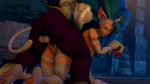 all_fours anthro anthro_penetrating anthro_penetrating_humanoid ball_slap balls balls_deep bent_over big_breasts blue_body blue_fur blue_hair bouncing_balls bouncing_breasts breast_physics breasts butt claws doggystyle duo erection female female_on_anthro female_penetrated fingers from_behind_position fur genitals hair humanoid_focus humanoid_on_anthro humanoid_penetrated looking_back male male/female male_on_humanoid male_penetrating male_penetrating_female nails narrowed_eyes nipples nude outside penetration penile penile_penetration penis penis_in_pussy pink_nipples pussy red_penis sex side_boob slap smile tan_body tan_skin thrusting vaginal vaginal_penetration white_body white_fur devilscry capcom darkstalkers mythology felicia_(darkstalkers) jon_talbain animal_humanoid canid canine canis cat_humanoid felid felid_humanoid feline feline_humanoid humanoid mammal mammal_humanoid mythological_canine mythological_creature werecanid werecanine werecreature werewolf wolf 16:9 2021 3d_(artwork) 3d_animation animated digital_media_(artwork) high_framerate loop no_sound short_playtime source_filmmaker_(artwork) webm widescreen