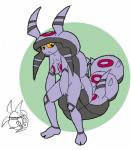 2017 2_toes 3_fingers anthro anthrofied arthropod arthropod_abdomen big_abdomen big_breasts biped black_and_white black_eyes breasts countershade_abdomen countershading curled_up exoskeleton feet female fingers frown full-length_portrait generation_5_pokemon grey_abdomen grey_body grey_countershading grey_exoskeleton huge_abdomen hunched_over looking_aside looking_away markings monochrome multicolored_abdomen multicolored_body multicolored_exoskeleton multiple_poses myriapod nintendo nipples non-mammal_breasts nude pink_abdomen pink_body pink_exoskeleton pink_markings pokemon pokemon_(species) pokemorph portrait pose pseudo_hair purple_abdomen purple_body purple_exoskeleton purple_nipples simple_background solo spiked_abdomen spikes spikes_(anatomy) standing toes tryfag whirlipede white_background yellow_sclera