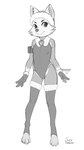 anthro anthrofied biped breasts cheek_tuft claws clothed clothing digitigrade eyebrows facial_tuft female front_view furgonomic_headwear furgonomics gloves handwear hat headgear headwear legwear leotard looking_at_viewer simple_background small_breasts solo standing stockings thigh_highs toe_claws tuft white_background young young_anthro young_female sukk-madikk paw_patrol everest_(paw_patrol) canid canine canis domestic_dog husky mammal nordic_sled_dog spitz 2025 hi_res monochrome