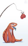 4_eyes feral fishing_rod male multi_eye open_mouth paleberry_(satisfactory) simple_background sitting solo tongue tongue_out white_background airfly-pony coffee_stain_studios satisfactory_(game) lizard_doggo 2022 hi_res