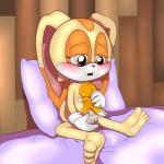 anthro baby balls birth blush bodily_fluids breastfeeding brown_eyes camel_toe clothed clothing duo eyes_closed female genital_fluids genitals gloves handwear male multi_tail nipples nude peeing penis pillow sitting size_difference tail topless umbilical_cord underwear urine vaginal_fluids young young_anthro launny sega sonic_the_hedgehog_(series) cream_the_rabbit canid canine fox hybrid lagomorph leporid mammal rabbit 1:1 2013 absurd_res hi_res