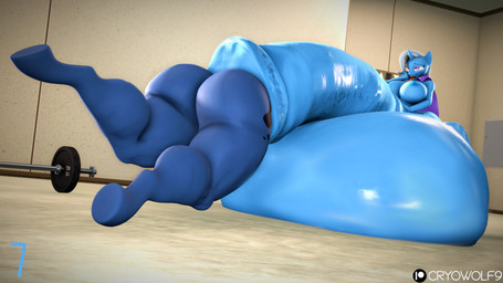 animal_genitalia animal_penis anthro balls big_balls big_breasts big_penis blue_body blue_nipples breasts butt cock_vore duo equine_genitalia equine_penis female genitals gym gynomorph hair head_first horn huge_balls huge_breasts huge_penis hyper hyper_balls hyper_genitalia hyper_penis inside intersex nipples penile penis purple_body text vore weights white_hair cryowolf9 friendship_is_magic hasbro my_little_pony mythology princess_luna_(mlp) trixie_(mlp) equid equine mammal mythological_creature mythological_equine unicorn 16:9 2025 3d_(artwork) 4k absurd_res artist_name digital_media_(artwork) hi_res widescreen