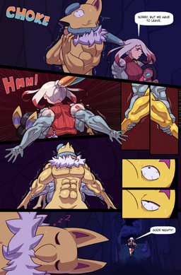 4_eyes anthro asphyxiation biped black_hair bloodshot_eyes blue_mouth bridal_carry carrying_another cave choking clothing female group hair highlights_(coloring) male multi_eye pointy_ears pointy_nose prick_ears red_clothing red_highlights red_sweater red_topwear restrained sleeping sound_effects speech_bubble sweater text topwear transformation trio unconscious vowelless vowelless_sound_effect white_fur_tuft white_hair yellow_body zzz cuchuflin nintendo pokemon andre_(cuchuflin) tamara_kazamoto deoxys generation_1_pokemon generation_3_pokemon hypno_(pokemon) legendary_pokemon machamp pokemon_(species) comic english_text hi_res