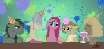 alternate_species female feral group hair long_hair pink_hair ponification omny87 friendship_is_magic hasbro my_little_pony madame_le_floure_(mlp) mr._turnip_(mlp) pinkamena_(mlp) pinkie_pie_(mlp) rocky_(mlp) sir_lintcelot_(mlp) earth_pony equid equine horse mammal pony 2012