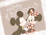 anthro black_nose blush bow_(feature) clothing dress duo eyes_closed female gloves hand_holding handwear happy male open_mouth smile suit text aomaroo iasatay disney mickey_mouse minnie_mouse mammal mouse murid murine rodent 2017 english_text lineless