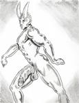 big_penis erection genitals hooves horn male muscular muscular_humanoid muscular_male penis personification solo thick_penis fmonkey western_zodiac capricorn_(zodiac) bovid caprine goat humanoid mammal hi_res traditional_media_(artwork)