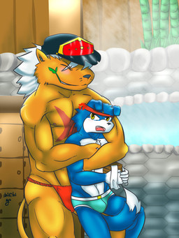 angry anthro bancholeomon bandai biceps black_nose blush briefs canine clothed clothing digimon dog duo eyes_closed feline fundoshi gaomon half-dressed hat hug lion male mammal muscles outside pecs shinobiya size_difference smile topless underwear yellow_eyes
Rating: Questionable
Score: 2
User: terminal11
Date: December 29, 2013 angry anthro bancholeomon bandai biceps black_nose blush briefs canine clothed clothing digimon dog duo eyes_closed feline fundoshi gaomon half-dressed hat hug lion male mammal muscles outside pecs shinobiya size_difference smile topless underwear yellow_eyes
Rating: Questionable
Score: 2
User: terminal11
Date: December 29, 2013