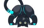 4_toes anus black_body black_fur black_nose black_tail blue_markings blue_pawpads blue_tail bodily_fluids butt cheek_tuft dripping facial_tuft feet female female_feral feral fur genital_fluids genitals glistening glistening_butt glistening_genitalia glistening_pussy handpaw hindpaw jewelry looking_at_viewer looking_through looking_through_legs machine markings multicolored_tail navel necklace pawpads paws pointy_ears presenting presenting_anus presenting_hindquarters presenting_pussy pussy pussy_juice_drip simple_background smile smiling_at_viewer solo sweat tail tail_aside toes tuft vaginal_fluids whiskers white_background white_sclera y_anus yellow_eyes tlmoyv_1 hi-fi_rush microsoft tango_gameworks 808_(hi-fi_rush) domestic_cat felid feline felis mammal robot 2024 absurd_res digital_media_(artwork) hi_res