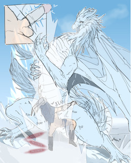 4_wings 5_fingers armor balls belly bestiality black_boots black_clothing black_footwear black_text blue_body blue_cape blue_claws blue_clothing blue_horn blue_mouth blue_scales blue_sky blue_spikes blue_tail blue_tongue blue_vulva blue_wings bodily_fluids boots breath cape claws clothing cum cum_drip dominant dominant_female dominant_feral dripping duo female female_feral female_on_human female_penetrated feral feral_penetrated fingers footwear genital_fluids genitals glans hand_on_belly headgear helmet hip_grab horn human_on_feral human_penetrating human_penetrating_female human_penetrating_feral humanoid_genitalia humanoid_penis ice interspecies larger_dom larger_female larger_feral larger_penetrated long_tail looking_pleasured male male/female male_human male_on_feral male_penetrating male_penetrating_female male_penetrating_feral multi_wing open_mouth penetration penis pink_glans scaled_body scales sex shoes size_difference sky smaller_human smaller_male spiked_tail spikes spikes_(anatomy) spikey_tail status_effect submissive submissive_male tail tan_balls tan_penis text tongue torn_clothing vaginal vaginal_penetration vulva waist_grab white_belly white_body white_eyes white_scales winged_helmet wings x-ray_view khalyum elden_ring elden_ring_nightreign european_mythology fromsoftware mythology caligo_miasma_of_night wylder_(nightreign) dragon elemental_creature elemental_dragon human ice_dragon mammal mythological_creature mythological_scalie scalie western_dragon absurd_res hi_res