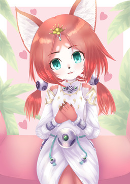 :3 accessory adolescent_anthro anthro arm_tuft armband armwear bangs belt biped blessed_image blue_eyes breasts buckle claws clothed clothed_anthro clothed_female clothing crown cute_fangs detached_sleeves eyebrows eyelashes fangs female female_anthro fully_clothed fully_clothed_anthro fully_clothed_female fur furniture gem gold_(metal) hair hair_accessory hand_on_breast hand_on_chest happy head_tilt headgear heart_reaction heart_symbol hearts_around_head inner_ear_fluff jade_(gem) leaf loli looking_at_viewer multicolored_body multicolored_fur on_model on_sofa open_mouth open_smile pigtails plant pose red_body red_fur red_hair rope rope_belt shoulder_tuft sitting sitting_on_sofa small_breasts smile smiling_at_viewer sofa solo tailless teeth teeth_showing thigh_window tiara tied_hair topwear tuft two_tone_body two_tone_fur white_body white_clothing white_detached_sleeves white_fur white_inner_ear_fluff white_topwear young young_anthro young_female milemileyuki koei_tecmo warriors_(game_series) warriors_all-stars tamaki_(warriors) domestic_cat felid feline felis mammal 2022 absurd_res colored detailed digital_drawing_(artwork) digital_media_(artwork) hi_res japanese_description portrait shaded three-quarter_portrait