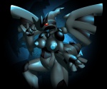 2013 anthro blue_nipples breasts dragon elpatrixf female hi_res horn looking_at_viewer nintendo nipples nude pokémon pussy solo video_games wings yellow_eyes zekrom
Rating: Explicit
Score: 12
User: Juni221
Date: August 04, 2013