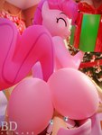 anthro anthrofied big_butt butt christmas_tree duo facesitting female female/female gift holidays inside nude plant raised_tail sitting_on_another tail tree bdanimare christmas friendship_is_magic hasbro my_little_pony fluttershy_(mlp) pinkie_pie_(mlp) equid equine mammal 3:4 3d_(artwork) absurd_res digital_media_(artwork) hi_res