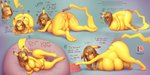2020 6_breasts absurd_res anthro anthrofied basic_sequence bendzz big_breasts blue_eyes bodily_fluids breast_expansion breasts breeding_slave brown_hair butt cleft_tail dialogue english_text expansion female generation_1_pokemon genitals hair hand_on_butt heart_eyes heart_symbol hi_res huge_breasts looking_back multi_breast multi_frame_sequence nintendo nipples nude number numbered_sequence open_mouth pikachu pokemon pokemon_(species) pokemon_speak pregnant pregnant_anthro pregnant_female pussy sequence shocked simple_background six_frame_image six_frame_sequence solo tail teats text thick_thighs transformation transformation_sequence url yellow_body