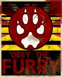 advertisement obey pawprint poster propaganda wearethew
Rating: Safe
Score: -5
User: WeAreTheW
Date: August 29, 2013