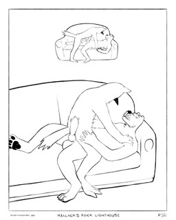 4_toes 5_fingers animal_genitalia animal_penis anthro balls beak black_beak black_nose border canine_genitalia canine_penis claws duo eyebrows feet fingers furniture genitals knot lying male male/male markings on_back pawpads penis sex simple_background smile sofa sofa_sex tail thick_eyebrows toe_claws toes whisker_markings white_background white_border sharkinthepark maccaw_(sharkinthepark) macleish_(sharkinthepark) avian bird canid canine canis domestic_dog mammal owl 2024 4:5 absurd_res black_and_white comic hi_res monochrome