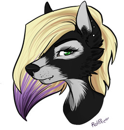 ambiguous_gender anthro fur hair looking_at_viewer smile solo redpixie canid canine canis domestic_dog mammal headshot_portrait portrait