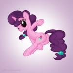 1:1 2015 anus butt cutie_mark equid equine female feral friendship_is_magic genitals hair hasbro hi_res hisexpliciteditor hooves horn looking_at_viewer looking_back mammal my_little_pony mythological_creature mythological_equine mythology nude one_eye_closed pink_eyes purple_hair purple_theme pussy pyruvate simple_background smile solo sugar_belle_(mlp) third-party_edit unicorn vaginal wink