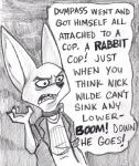2016 anthro caliosidhe canid canine clothed clothing comic disney english_text fennec_fox finnick_(zootopia) fox fur male mammal text true_fox zistopia zootopia