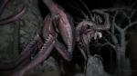 anus bent_over butt female genitals plant presenting pussy raised_tail rock solo tail tongue tongue_out tree 2k_games evolve_(copyright) wraith_(evolve) alien 2016 3d_(artwork) absurd_res digital_media_(artwork) hi_res