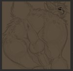 animal_genitalia animal_penis anthro anus_focus balls big_butt butt canine_genitalia canine_penis genitals knot knotted_penis lips neckfluff nude penis short_antlers short_tail small_penis tail thick_bottom_lip thick_thighs triangle_anus alexen_0 alexen_(alexen_0) deer mammal new_world_deer reindeer