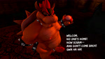 anthro armband balls barazoku bedroom bracelet castle collar erection fungus genitals hair holding_mushroom horn jewelry male mushroom nipples penis red_hair shell solo spiked_armband spiked_balls spiked_bracelet spiked_collar spiked_shell spikes spikes_(anatomy) alex_kitsune mario_bros nintendo bowser koopa scalie 16:9 3d_(artwork) 3d_animation 4k absurd_res animated digital_media_(artwork) hi_res high_framerate short_playtime sound source_filmmaker_(artwork) webm widescreen