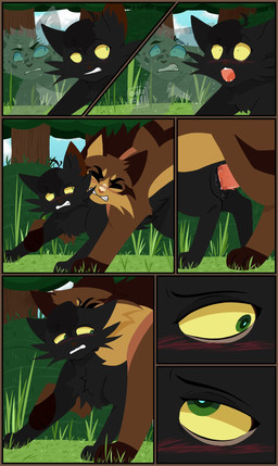 animal_genitalia animal_penis balls black_body black_fur blue_eyes blush bodily_fluids brown_body brown_fur clenched_teeth duo erection feline_genitalia feline_penis female female_penetrated feral feral_on_feral feral_penetrated feral_penetrating feral_penetrating_feral forced fur genital_fluids genitals grass green_eyes grey_body grey_fur male male/female male_penetrating open_mouth penetration penile penile_penetration penile_spines penis plant possession questionable_consent sex surprised tail tears teeth tree until_they_like_it vaginal vaginal_penetration vulva yellow_sclera 11oaksfall11 warriors_(book_series) ashfur_(thunderclan) brambleclaw_(warriors) hollyleaf_(warriors) domestic_cat felid feline felis mammal 2025 comic digital_drawing_(artwork) digital_media_(artwork) hi_res watermark daughter_(lore) father_(lore) father_and_child_(lore) father_and_daughter_(lore) incest_(lore) male_(lore) parent_(lore) parent_and_child_(lore) parent_and_daughter_(lore)