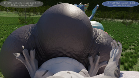 animal_genitalia anthro ball_size_difference balls balls_expansion big_balls big_penis comparing competition dialogue duo expansion feral first_person_view genital_expansion genitals huge_balls huge_penis hyper hyper_balls hyper_genitalia hyper_penis immobile knot knotted_penis male multi_balls multi_genitalia outside penile_spines penis penis_expansion penis_size_difference sheath size_difference text transformation vein veiny_balls veiny_penis a3person bonzaipalmtree mythology drash_(character) zai_(bonzaipalmtree) dragon mythological_creature mythological_scalie scalie 16:9 3d_(artwork) digital_media_(artwork) english_text hi_res sequence widescreen