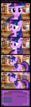 2012 absurd_res alpha_channel camera comic cutie_mark dialogue doll english_text equid equine female feral friendship_is_magic fur hair hasbro hi_res horn mammal multicolored_hair my_little_pony mythological_creature mythological_equine mythology navitaserussirus purple_body purple_eyes purple_fur purple_hair static text twilight_sparkle_(mlp) two_tone_hair unicorn