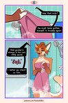 breasts bubble building canid canine comic dialogue digital_media_(artwork) door english_text female fox foxinuhhbox garage hi_res house mammal olive_(foxinuhhbox) science shower silhouette sound_effects speech_bubble steam text towel url