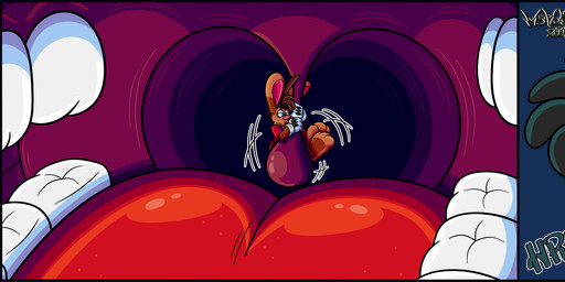 3_toes 4_fingers anthro beak big_tongue big_uvula cartoon_gloves cartoon_physics cheek_bulge duo feet fingers in_mouth inside_mouth male male/male mawplay red_tongue slapstick slapstick_humor toes tongue toony toony_moment uvula uvula_grab uvula_play vore whiskers wide_tongue marquis2007 roderick_(tamerkoh) zak_(marquis2007) avian bird corvid corvus_(genus) crow lagomorph leporid mammal oscine passerine rabbit absurd_res alpha_channel hi_res