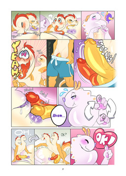 2_heads anal animal_genitalia anthro cloaca cloacal cloacalingus clothing consent frottage frottage_in_slit genitals intersex intersex/male inviting male multi_head oral penile penis penises_touching presenting presenting_penis pulling_down_shorts requesting rimming rubbing_penis sex sex_request undressing tentabat jules_(tentabat) tango_and_mango_(tentabat) jewel_beetle reptile scalie snake 2023 comic hi_res