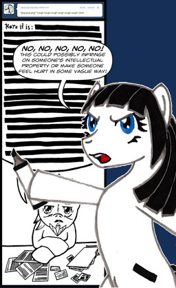 ask_wayward black_hair blue_eyes censor_bar censored_text commentary cutie_mark duo female hair male politics solo_focus sopa text wayward hasbro my_little_pony fan_character equid equine horse mammal pony alpha_channel bad_metadata censored digital_media_(artwork) english_text hi_res marker_(artwork) missing_sample mixed_media traditional_media_(artwork)