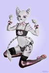 anthro cat_lingerie clothing femboy lingerie lingerie_panties lombaxsona male paws solo felixst ratchet_and_clank sony_corporation sony_interactive_entertainment lombax mammal 2:3 absurd_res hi_res